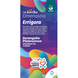 BARAZKIJALE! 24.KORRIKA - ERRIGORAri OMENALDIA - bazkarirako txartela- BARAZKIJALE