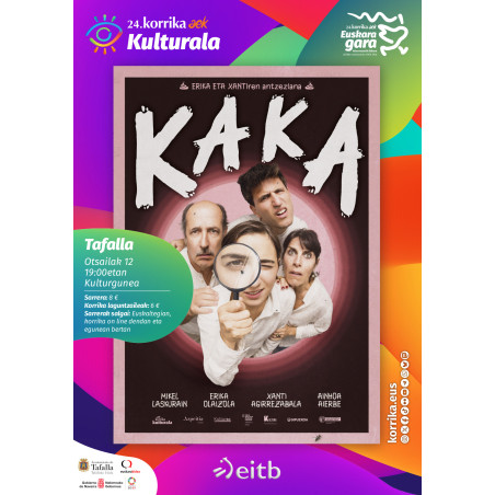 Tafalla- KAKA antzezlana -  SARRERA ERRESERBA