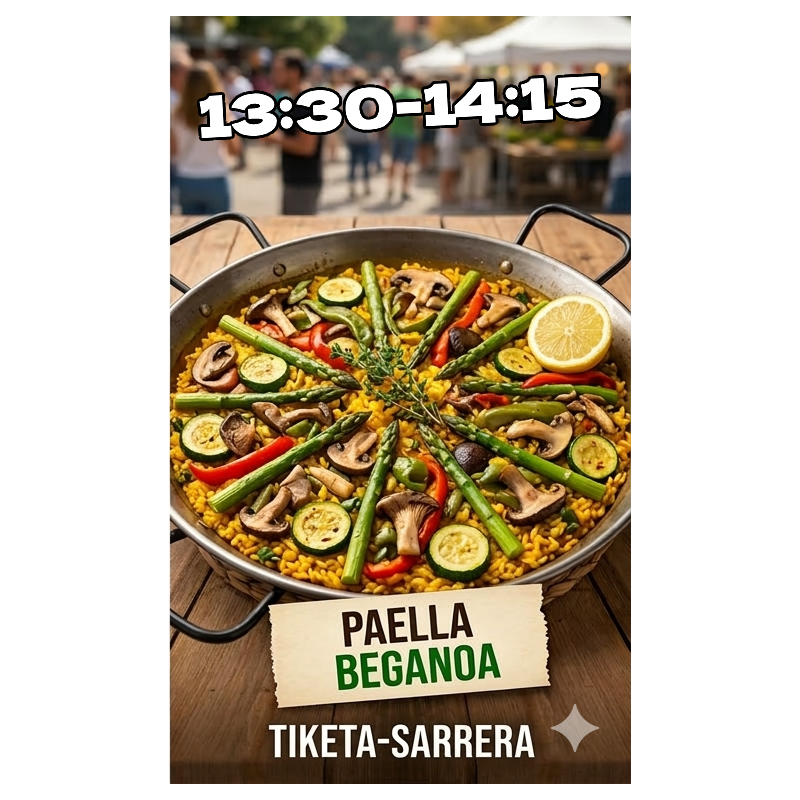 PAELLA BEGANOA- 13:30-14:15