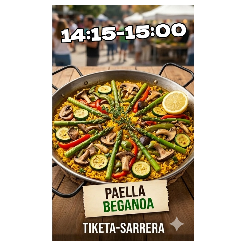 PAELLA BEGANOA- 14:15-15:00