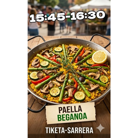 PAELLA BEGANOA- 15:45-16:30