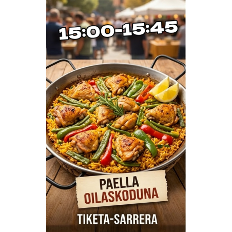 PAELLA - OILASKODUNA - 15:00-15:45